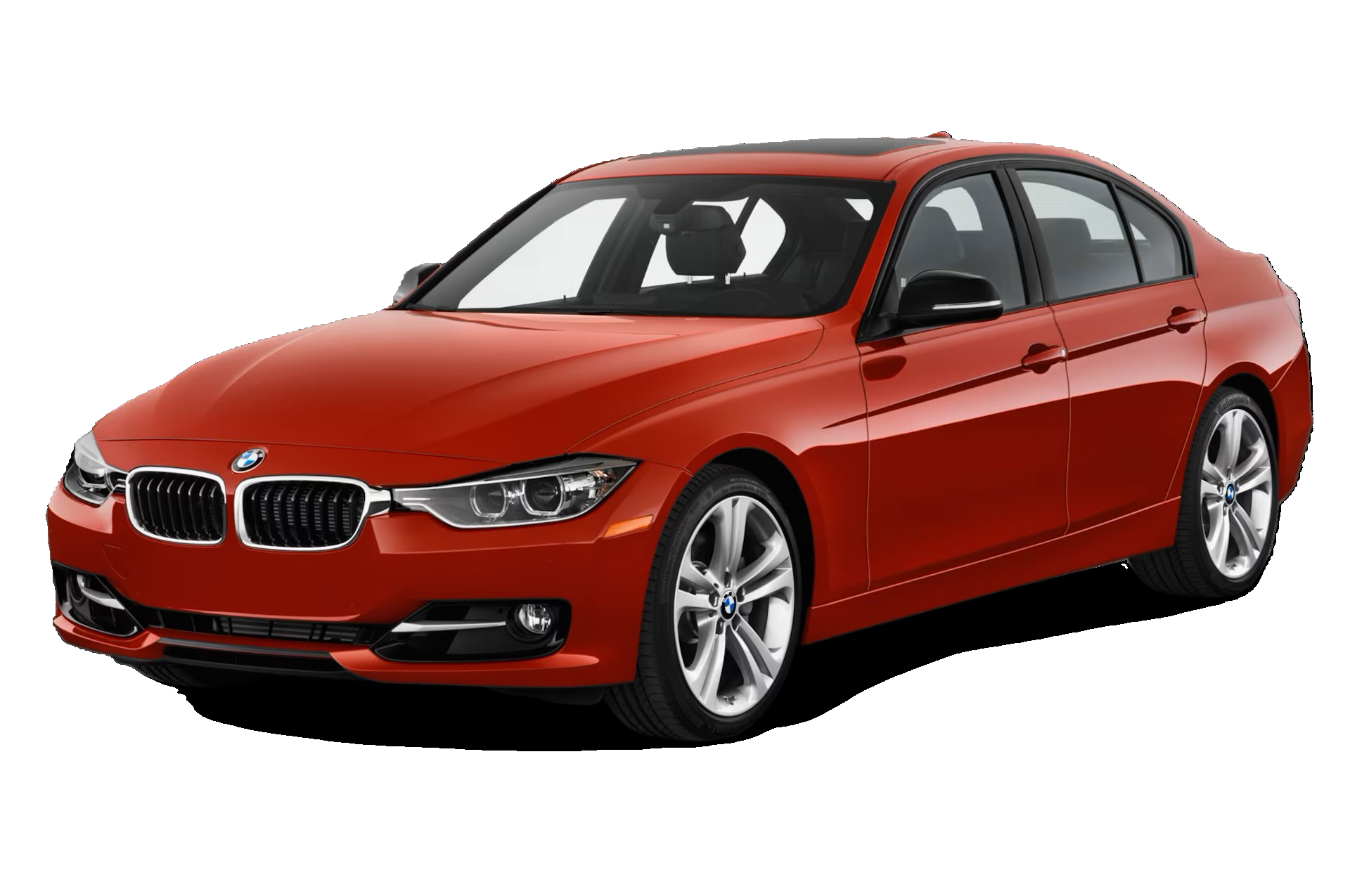 BMW 3 series sedan 2015-2018 montážne body